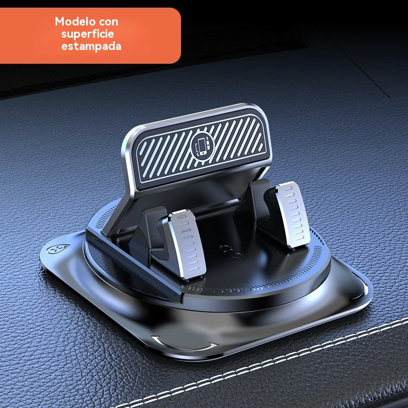 🚗 Soporte para móvil 2 en 1 para coche, giratorio 360° y antideslizante