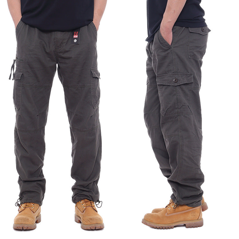 ✨【L-3XL】Pantalones de trabajo informales, ligeros y de algodón puro, para el verano de 2026.