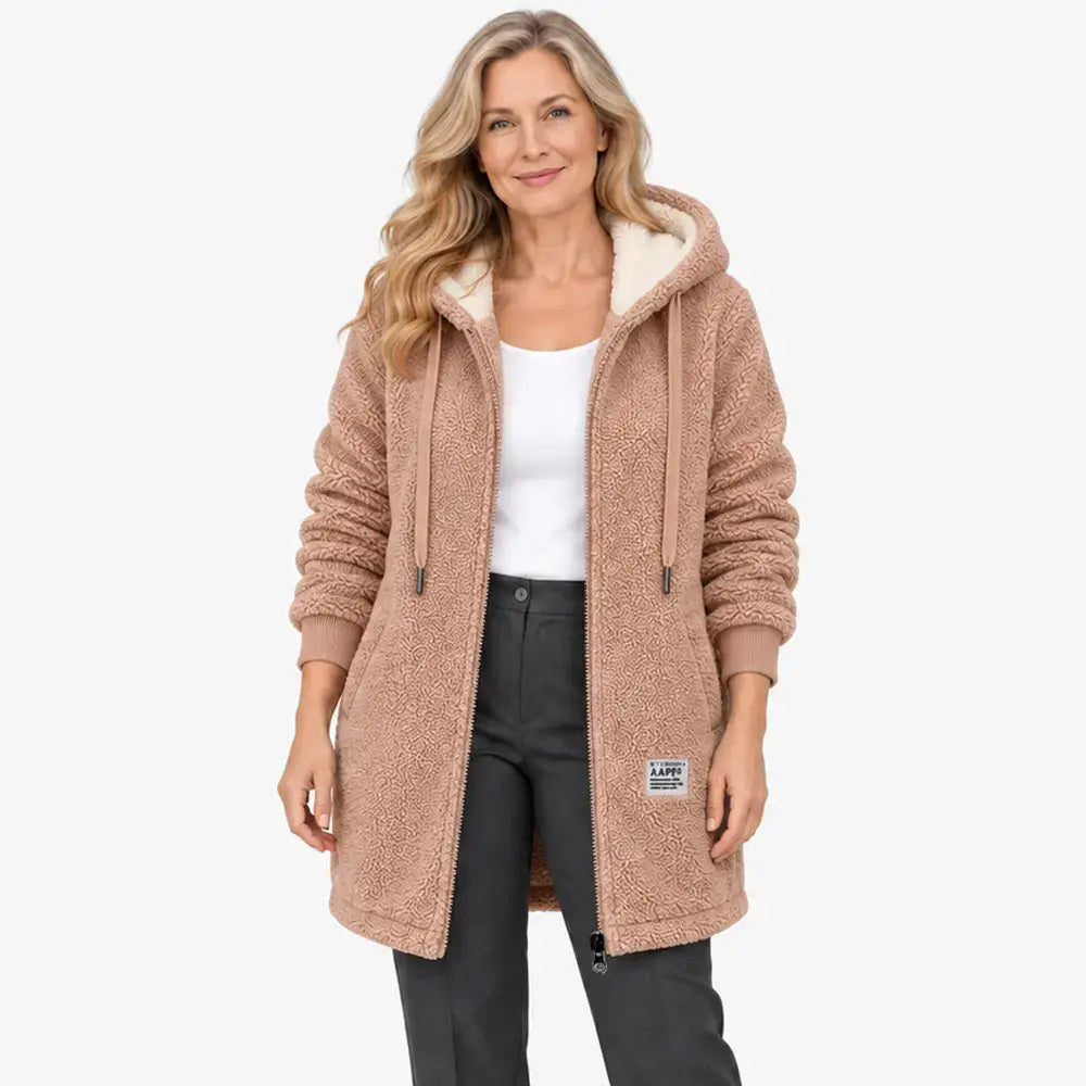 🎉⛄Nueva chaqueta con cremallera y bordados para otoño/invierno 2026