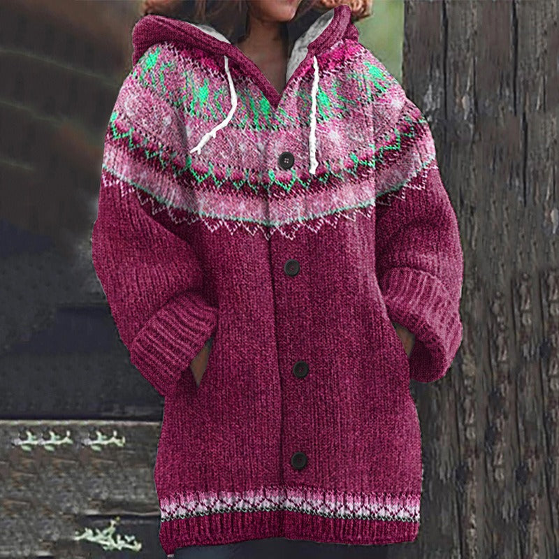 【S-5XL】🎀Nuevo cárdigan de punto cálido para mujer estilo retro, colección otoño/invierno 2026