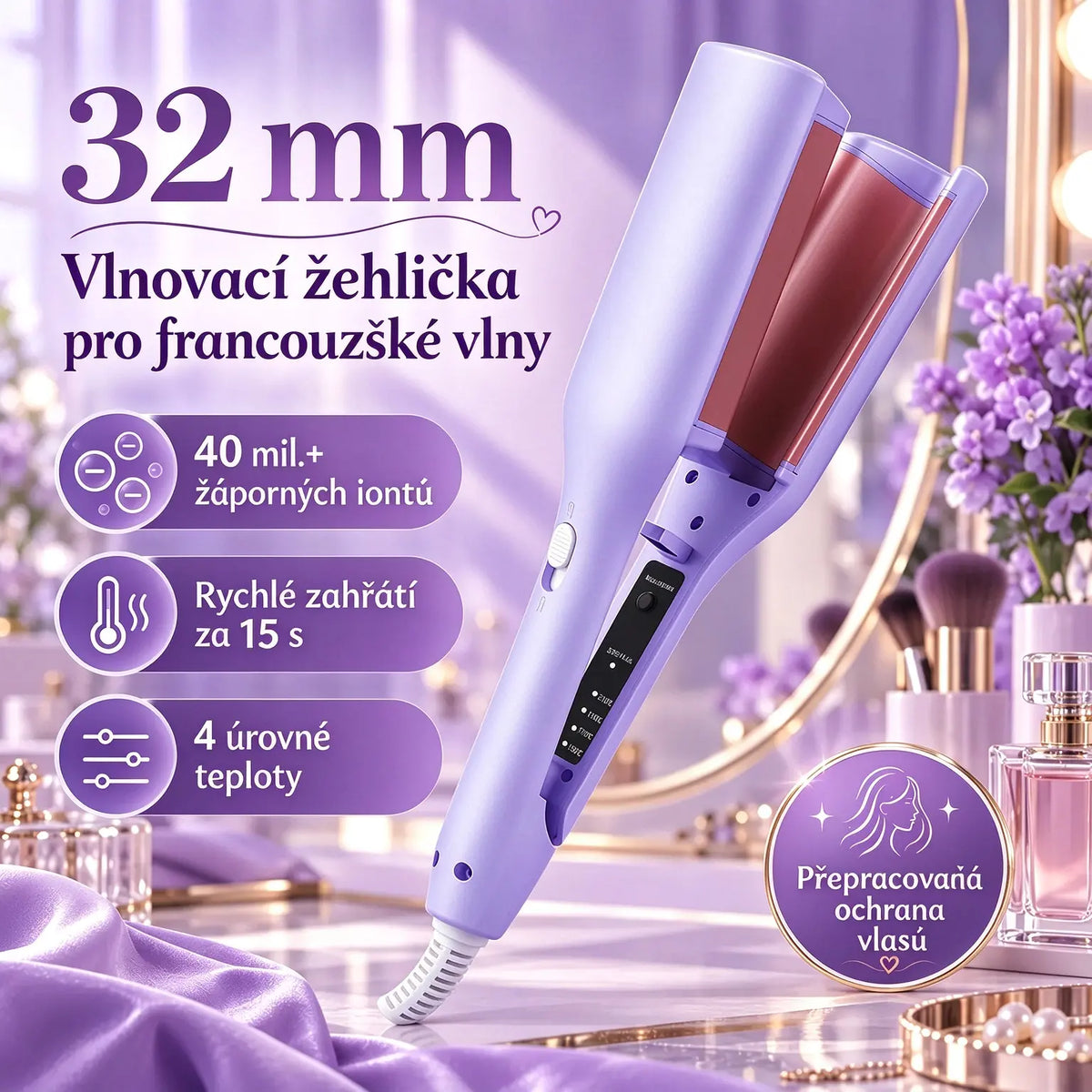 💈1 kusy 640Kč💐💁♀️ Kulma na vlasy – lesk jako ze salonu a ochrana před teplem ✨