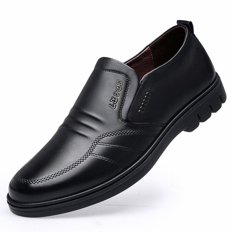 👞【🔥【39-44】Zapatos de negocios de cuero genuino para hombres