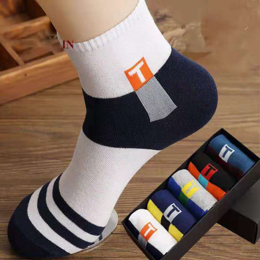 🧦Compra 10 y llévate 10 gratis【10/20 pares】Calcetines deportivos transpirables, antiolores y absorbentes del sudor para hombre