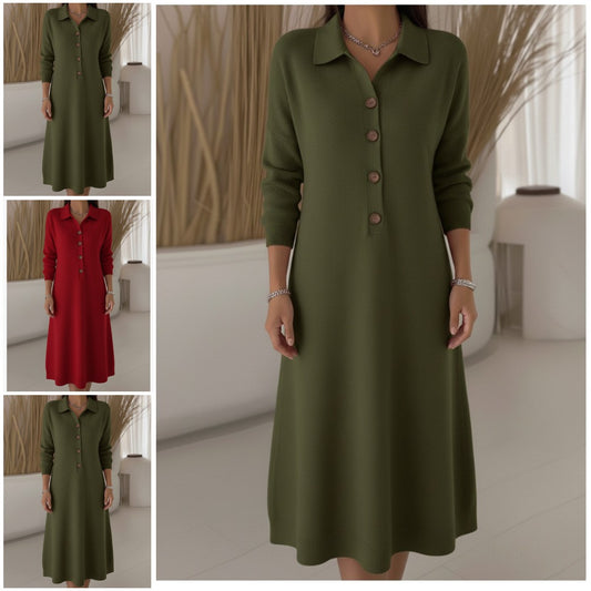 🔥【Posebna ponuda】【S-3XL】Nova pletena haljina jesen/zima 2026