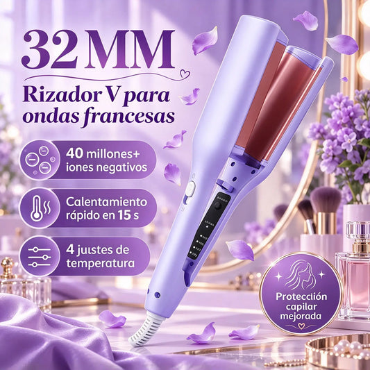 💈1 unidad por 33 euros 💐💁♀️ Ondulador de pelo: brillo de calidad de salón y protección contra el calor ✨