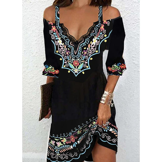 🌸👗【Sleva 50%】【S-5XL】Nové šaty 2026 – s ramínky, hedvábné a pohodlné na jaro a léto