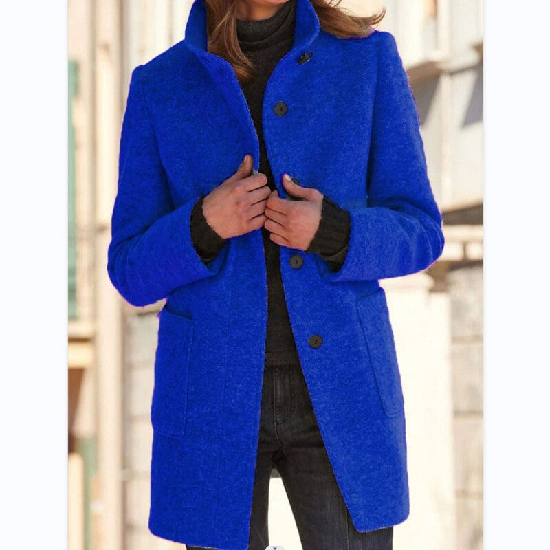 🍁🔥Ofertas exclusivas de Black Friday🔥【S-5XL】Elegante abrigo de lana estilo retro