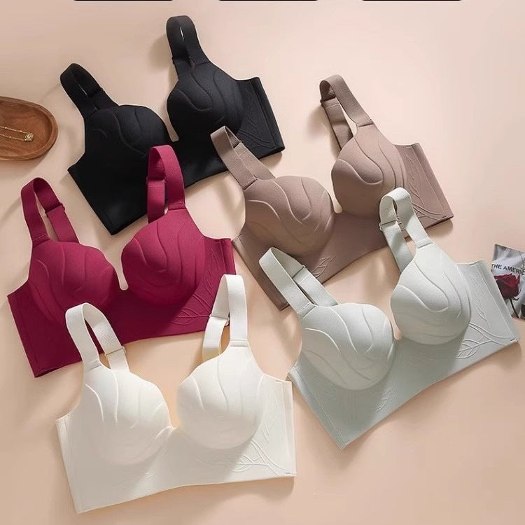 【Compra 1 y llévate 1 gratis】【2 piezas】Nuevo sujetador de talla grande para mujer, cómodo, con buen soporte, anticaída y con efecto push-up.