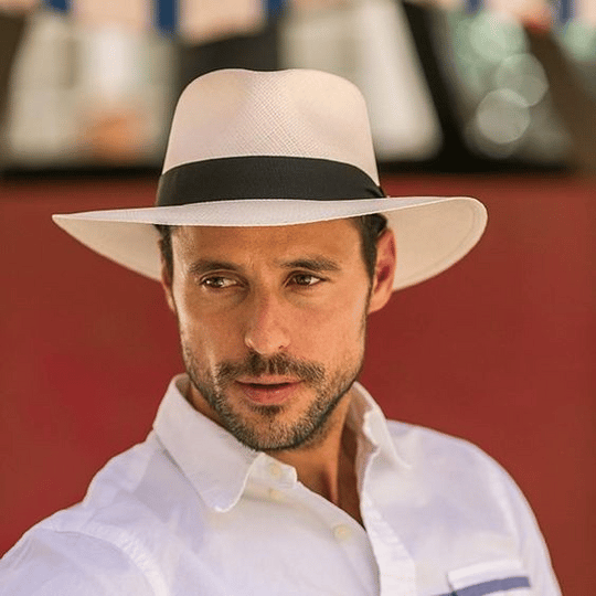 🌿 Ręcznie tkany kapelusz z palmy z Ekwadoru.【56-58 cm】