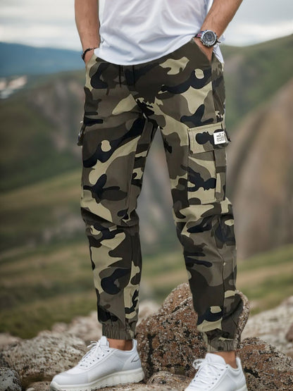 🛠️ SLEVA 60 %! 👖 Pantalones de trabajo tácticos duraderos: mezcla de nailon y algodón, con múltiples bolsillos funcionales, ideales para trabajar al aire libre. 🌲