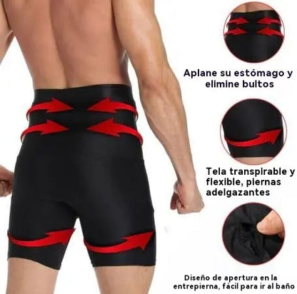 【30% OFF】🔥Pantalones moldeadores de cintura alta transpirables y de alta elasticidad para hombre