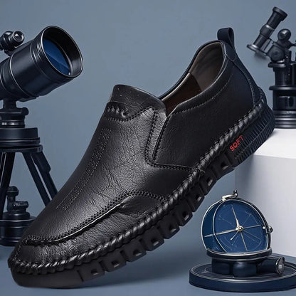 👍【Piel de vacuno auténtica de primera calidad】Zapatos casuales de moda para hombre