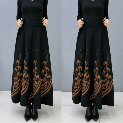 👗🎀【S-3XL】Falda de lana para mujer de otoño e invierno