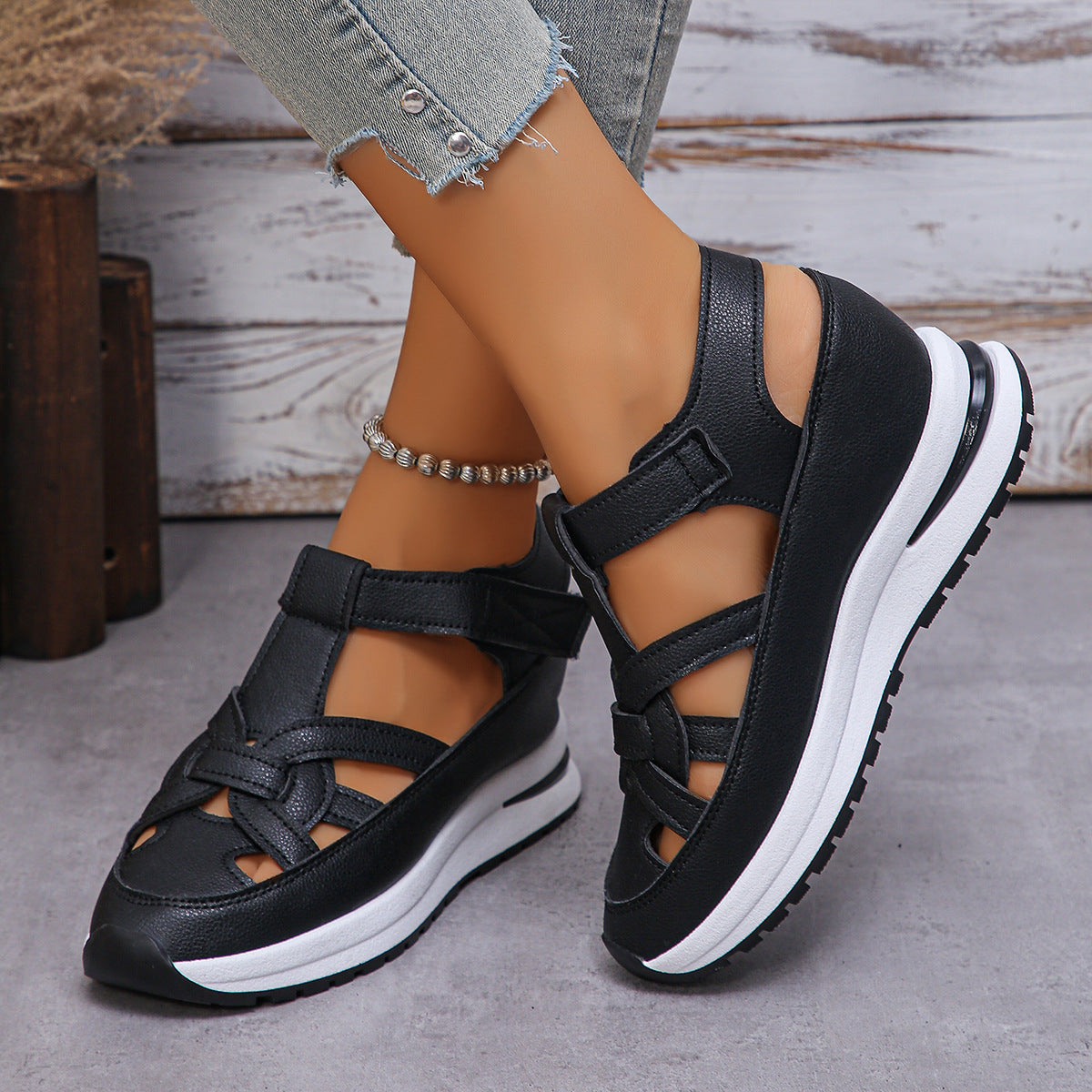 👡 Promoción de descuento de verano【35-43】sandalias casuales de suela gruesa 2026