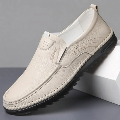 👞50% de descuento🔥【39-44】Nuevos zapatos casuales de cuero auténtico para hombre: ligeros y cómodos.