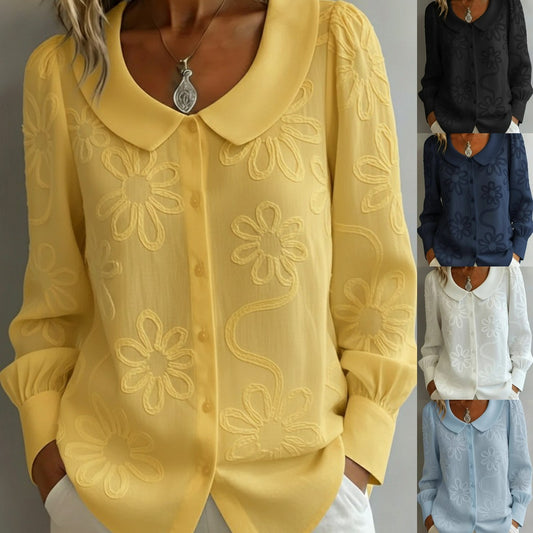 【S-2XL】👚Nová francouzská retro vyšívaná košile