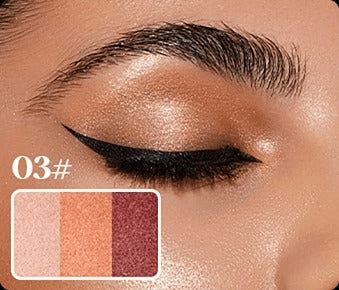 【Compra 1 y recibe 1 gratis】✨ Sombra de Ojos 3 en 1 en Barra – Brillo Instantáneo, Efecto Lifting y Larga Duración 💄