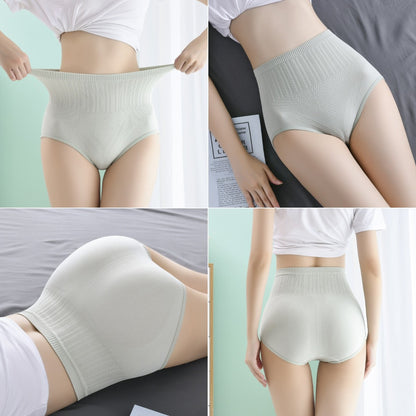 Último día con 50 % de descuento:【7 piezas】bragas antibacterianas impermeables de cintura alta