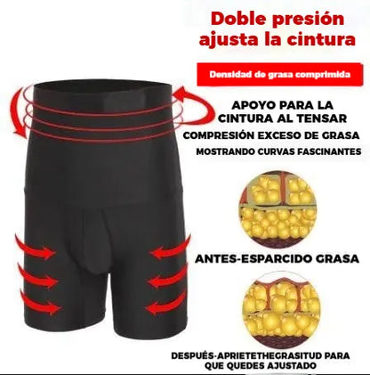 【30% OFF】🔥Pantalones moldeadores de cintura alta transpirables y de alta elasticidad para hombre