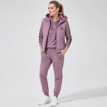🔥🔥Elegante conjunto cálido de 3 piezas para otoño e invierno【Top + Chaleco + Pantalones】