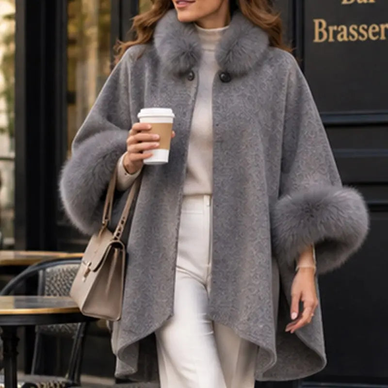 🔥📢[S-5XL] Nuevo abrigo largo de lana suave para mujer 2026: elegante, grueso, cálido y cómodo.