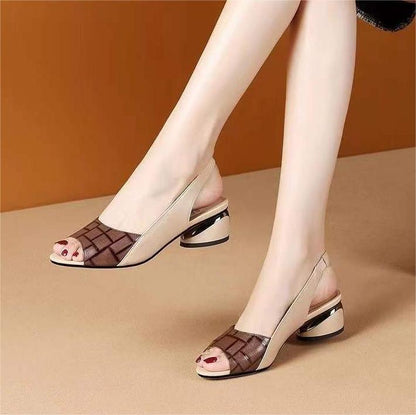 💖👡【50% de descuento 🔥】【35-43】Sandalias de verano para mujer con tacón romano - nuevo modelo ✅️Pago contra reembolso