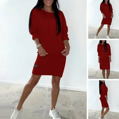 🎁【S-3XL】2026 nuevo vestido ajustado de algodón para mujer