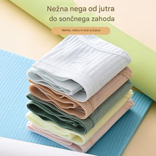 💓(7 τεμάχια) Τελευταία μέρα με έκπτωση 50%-- Απλά και προηγμένα αντιβακτηριδιακά γυναικεία εσώρουχα με ψηλή μέση, για γυναίκες 35-100 κιλά