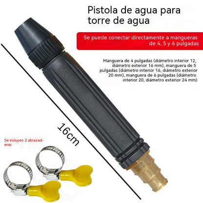 Último día con 55% de descuento: 【2 juegos por 22 euros】Pistola pulverizadora de alta presión para uso doméstico