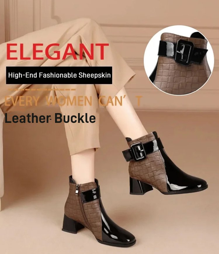 【🏆Superventas】【35-40】 2025 zapatos nuevos de piel de vaca importados de Australia 🔥