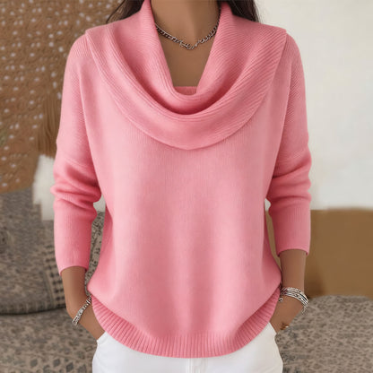 🔥【S-3XL】Suéter liso de manga larga otoño invierno 2026