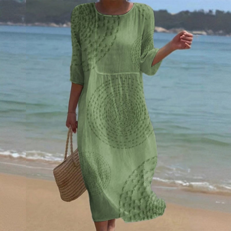 👗 ¡Último día con un 50 % de descuento! 【XS-4XL】Elegante vestido casual de verano: transpirable, cómodo, versátil y favorecedor.