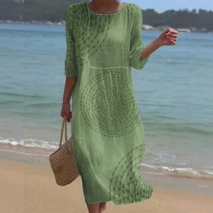👗 ¡Último día con un 50 % de descuento! 【XS-4XL】Elegante vestido casual de verano: transpirable, cómodo, versátil y favorecedor.