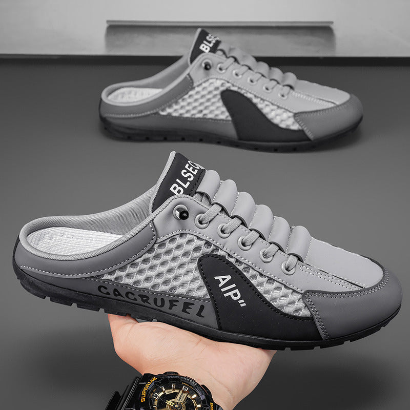🏆👟【Nyári akció – 50% kedvezmény 🔥】【39–44】Új nyári férfi sportos, laza papucs – új légáteresztő és szagtalanító anyagból