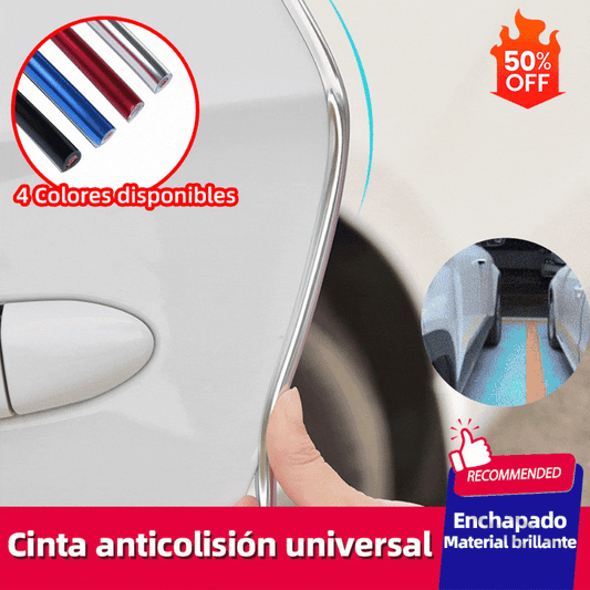 💥【15M】🚗🚗 Cinta protectora universal contra impactos para puertas, capó y maletero del coche