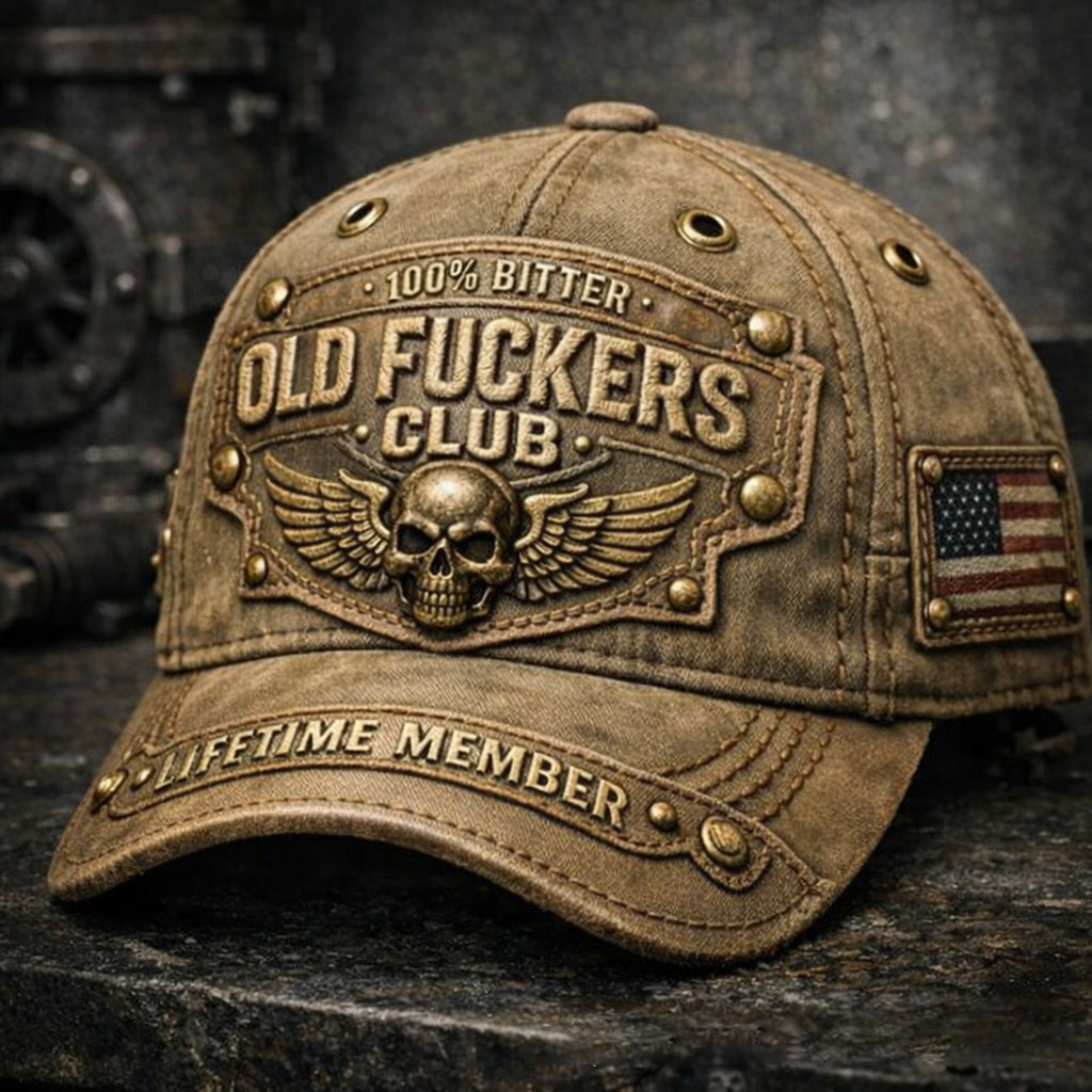 🔥50% popusta- Retro bejzbolska kapa Old Guys Cluba