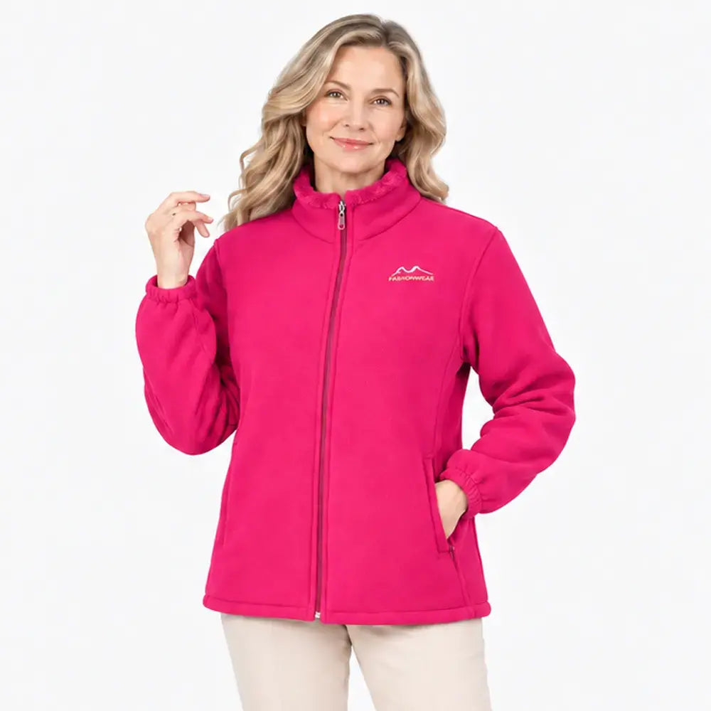 🧥【XL-5XL】Chaqueta de forro polar grueso para mujer: ¡cálida y cómoda para el otoño y el invierno
