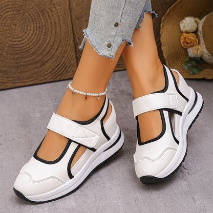 Zapatos casuales para mujer con suela gruesa, transpirables y cómodos – Estilo deportivo-elegante, tallas 35-44