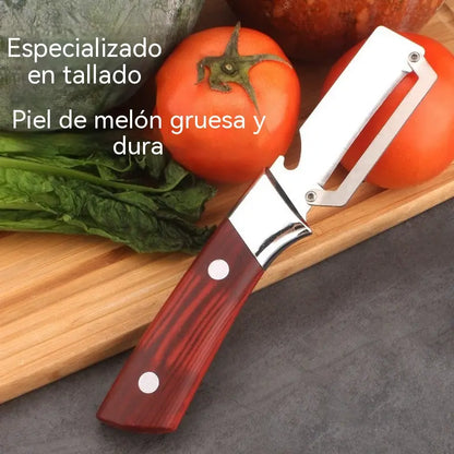 💥Compra 1, llévate 1 gratis💥🔪Pelador multifuncional de acero inoxidable🧅