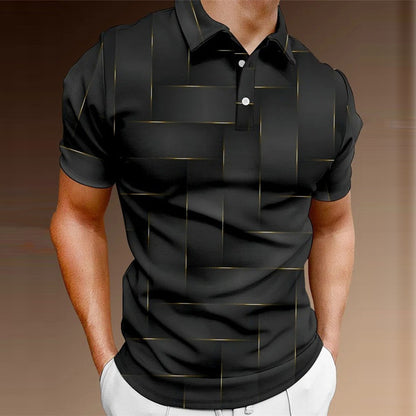 ✨【50% de descuento】💥【S-5XL】Nueva camisa polo de manga corta para hombre, estilo casual de verano 2026✨
