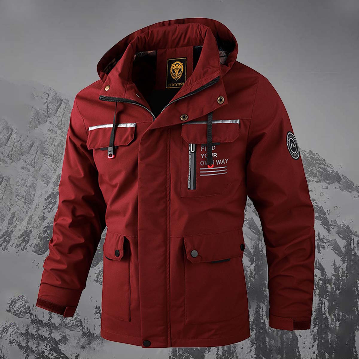 🔥🔥【Oferta de temporada -50% de descuento】Nueva chaqueta abrigada de otoño/invierno para hombre