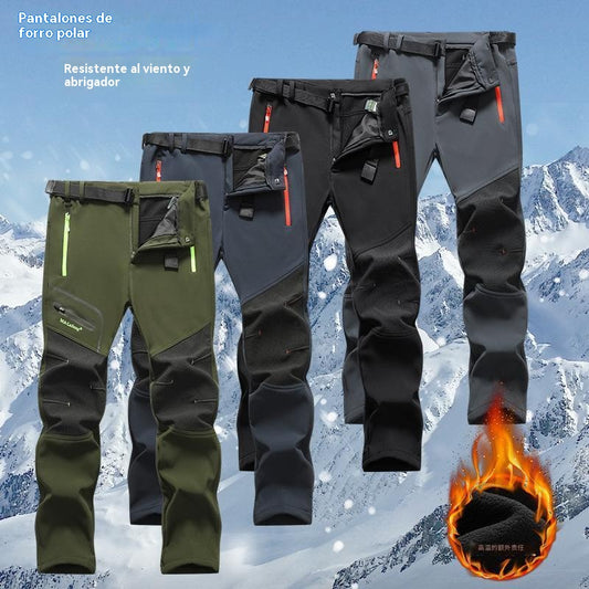 🔥[S-5XL]  Nuevos pantalones casuales impermeables y cálidos para hombre, otoño e invierno 2025