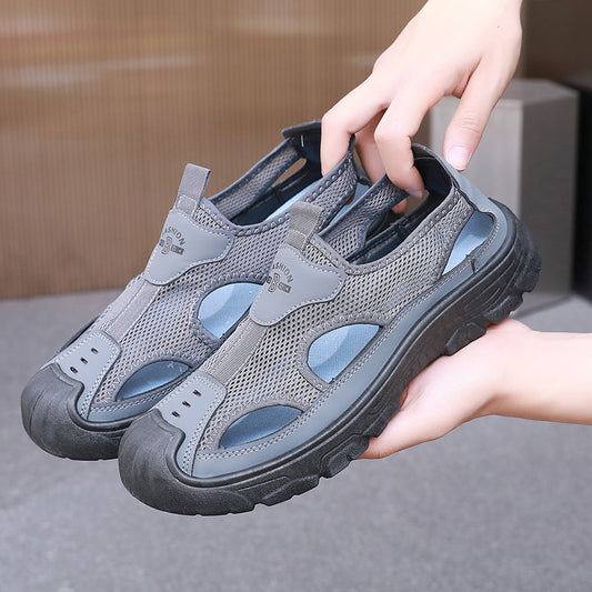 👟Rebajas de verano 🏆【Tallas 40-45】Nuevas sandalias de hombre 2026 para el verano, ligeras, deportivas y de ocio, antideslizantes, perfectas para la playa.
