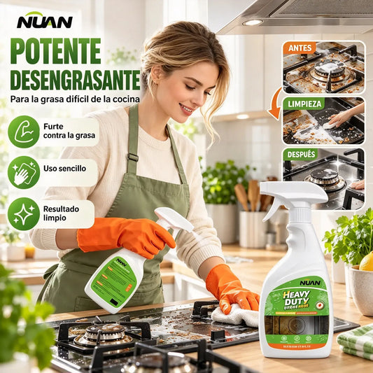 🔥¡Oferta por tiempo limitado a mitad de precio!🔥 El nuevo limpiador de manchas de grasa 2026: basta con una pulverización para descomponer las manchas automáticamente; no requiere fregar con fuerza.