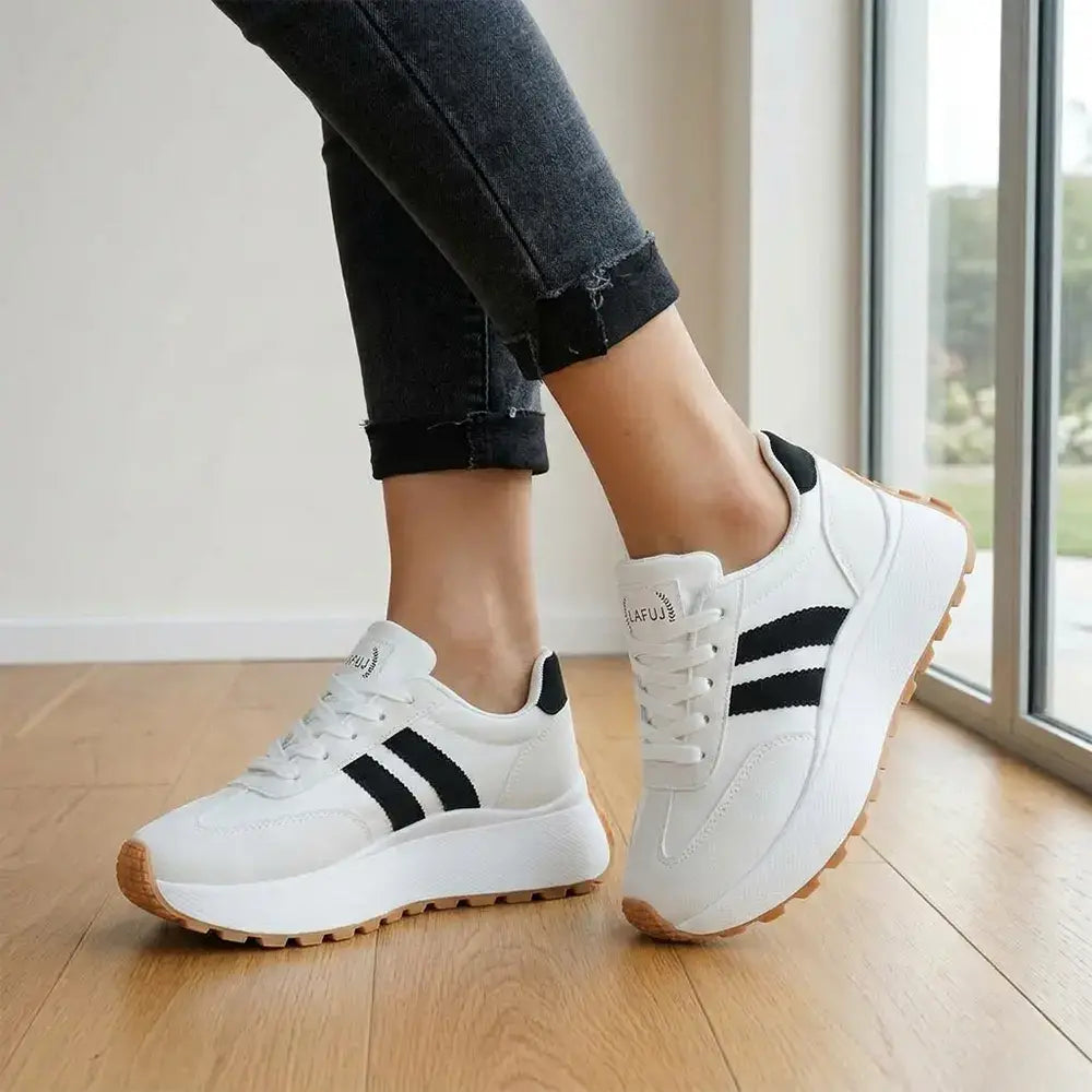 [Tallas 35–45] 👟 Zapatillas de plataforma — calzado casual para mujer con efecto de aumento de estatura.