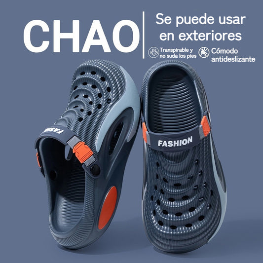 👟 50% de descuento 🌬️ Sandalias universales para hombre con suela gruesa de EVA: antideslizantes, superligeras y transpirables, ideales para la playa, el deporte y el uso diario 🏃‍♂️