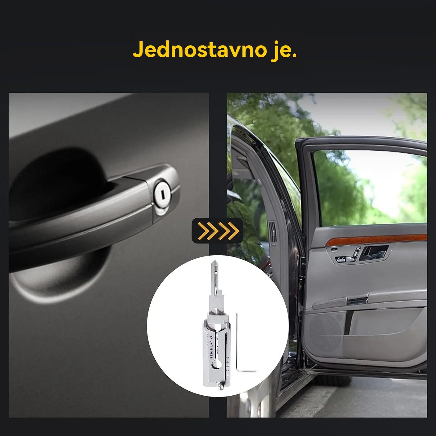 🔐Posebna rasprodaja ovog tjedna🔑 - 49% popusta🔥Dekoder ključeva od nehrđajućeg čelika