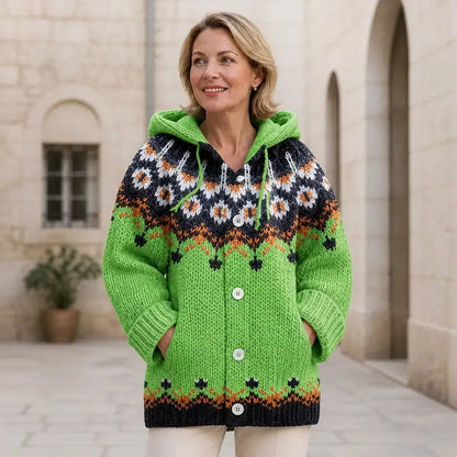 【S-5XL】🎀Nuevo cárdigan de punto cálido para mujer estilo retro, colección otoño/invierno 2026