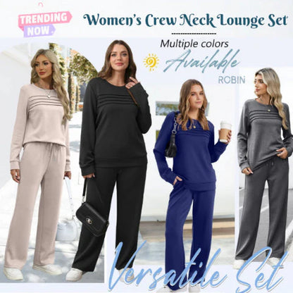 🔥【S-5XL】💖Conjunto de ropa deportiva casual para mujer: camiseta de algodón de manga larga de alta calidad + pantalón - ✅️Pago contra entrega