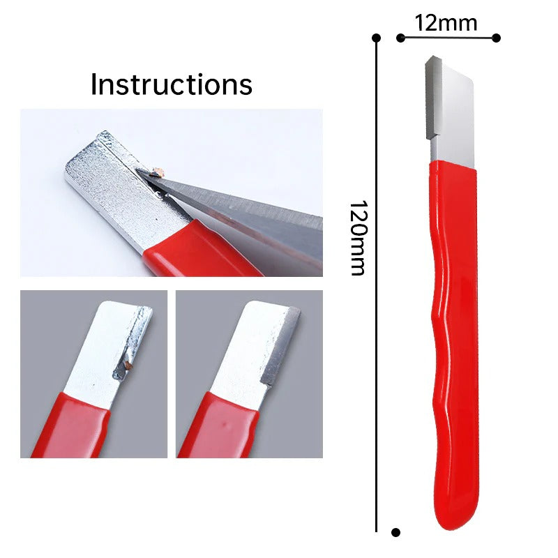 🔪Compra 1 y recibe 2 gratis✨ Afilador Portátil de Cuchillos y Tijeras – Recupera el Filo en Segundos 💥